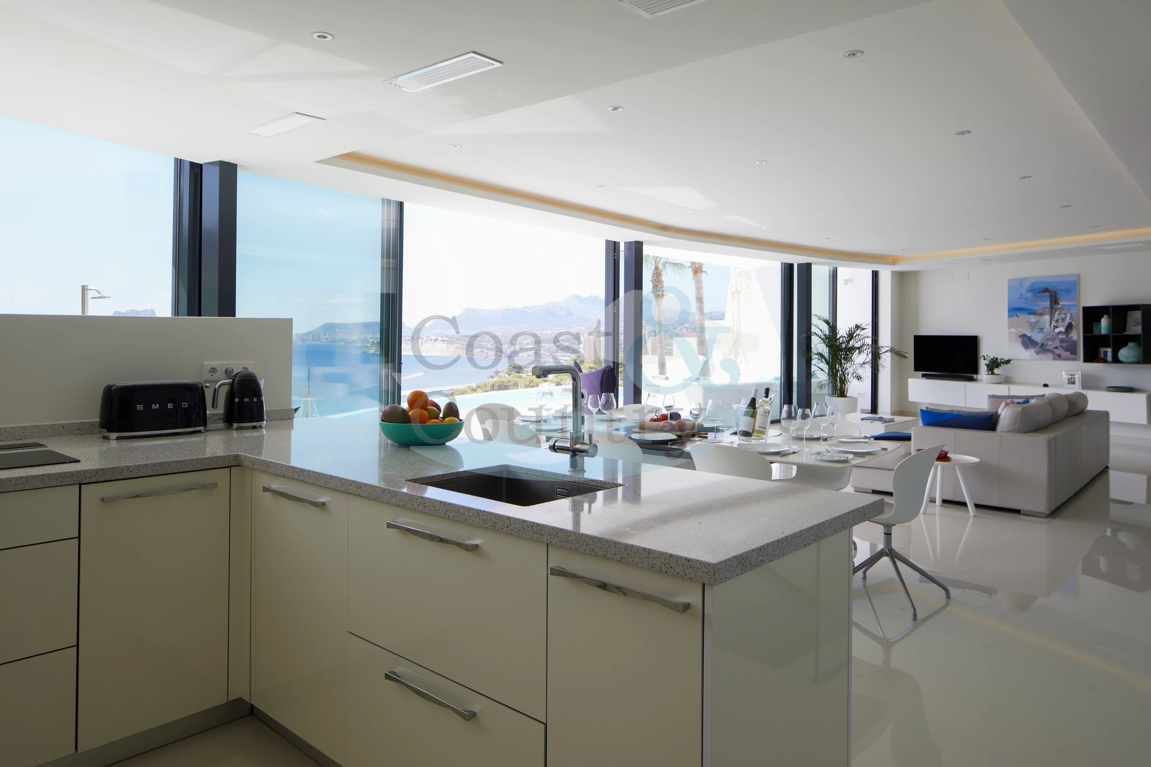 Moderne design luksusvilla i Moraira