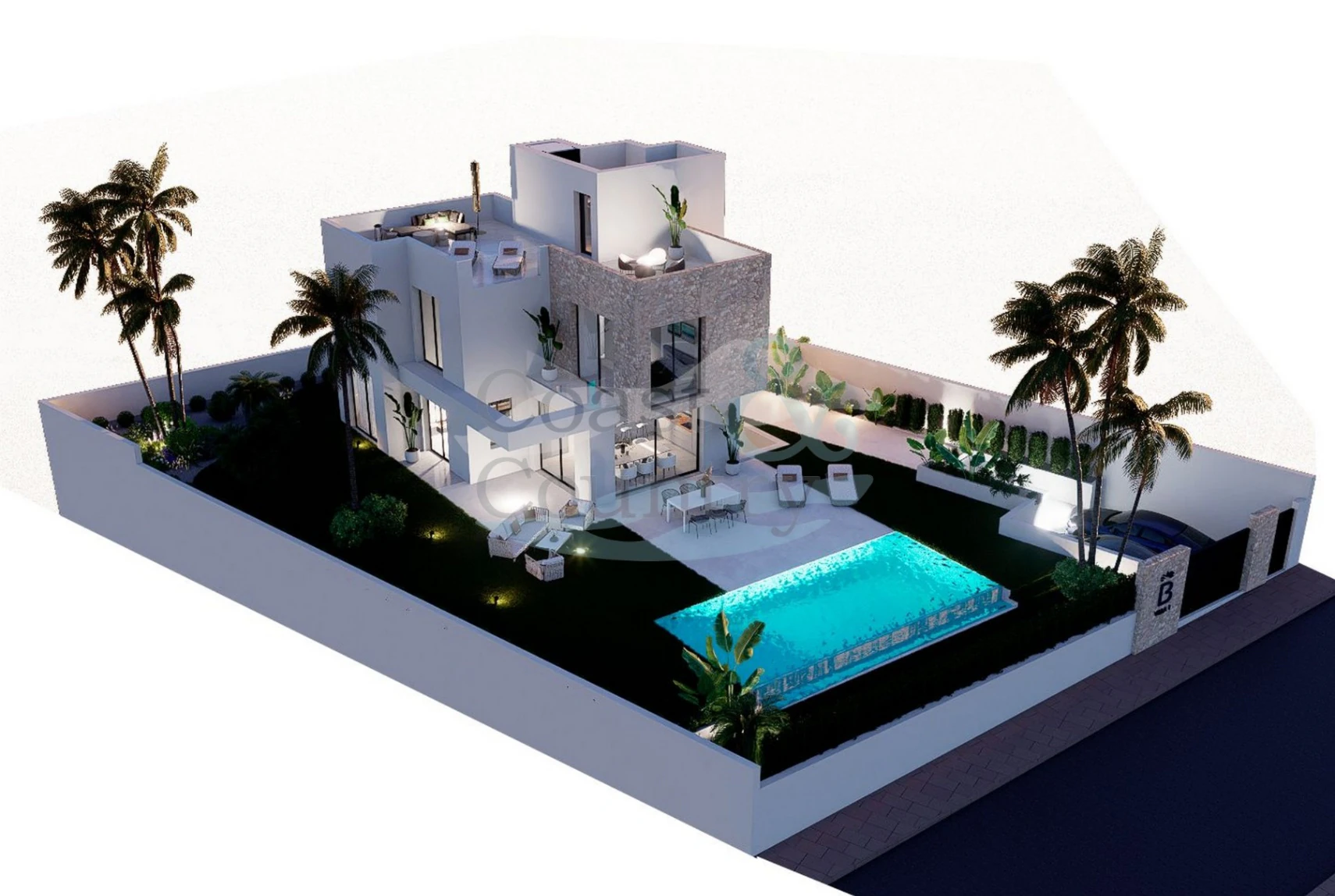 Independent luxury villa in Finestrat