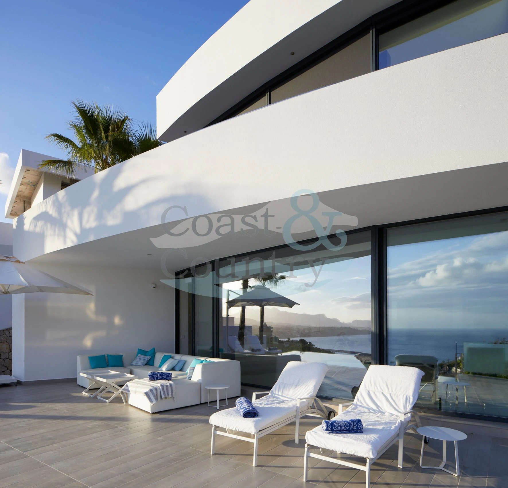 Moderne design luksusvilla i Moraira