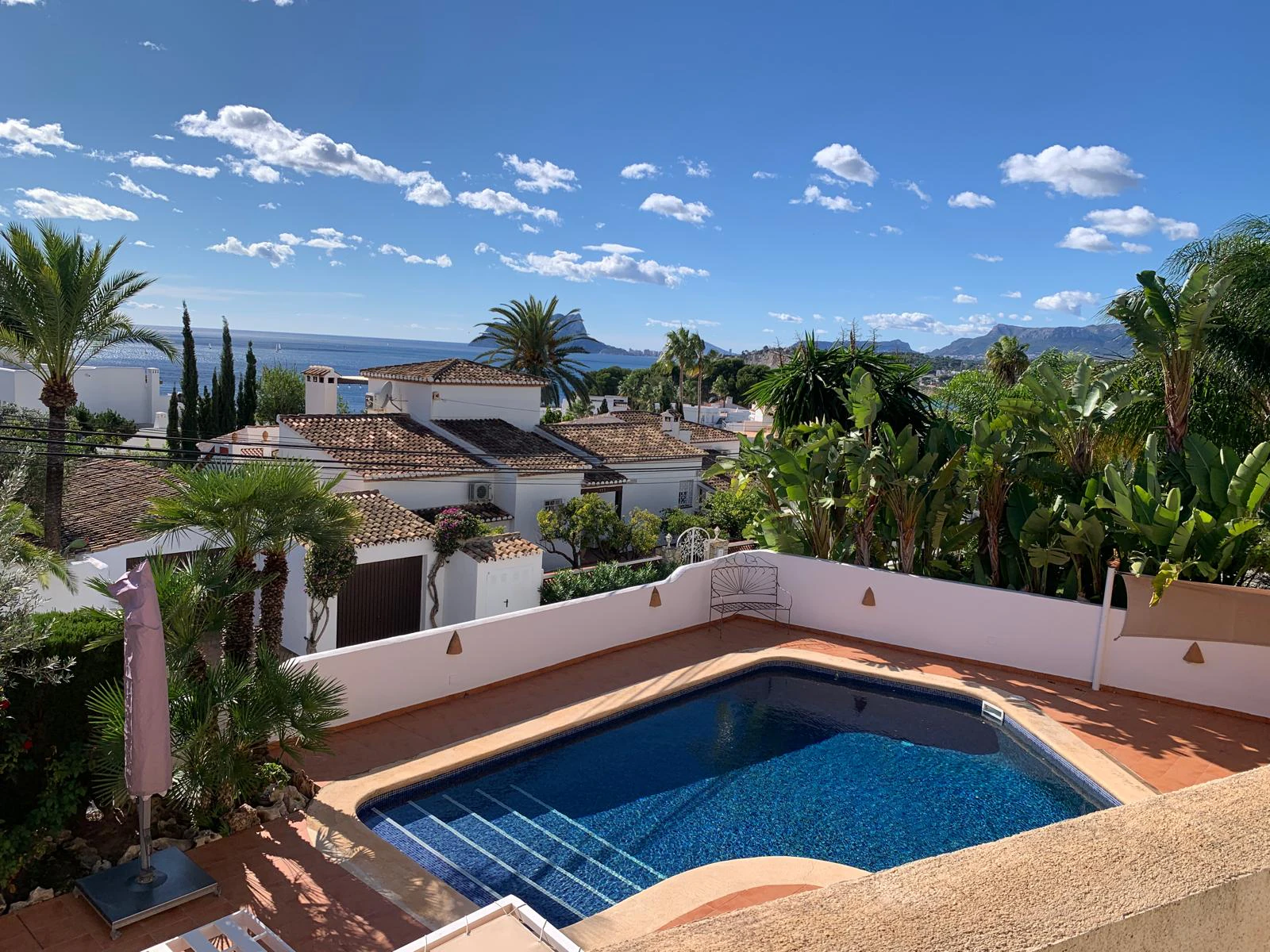 Lyxvilla med havsutsikt i Moraira