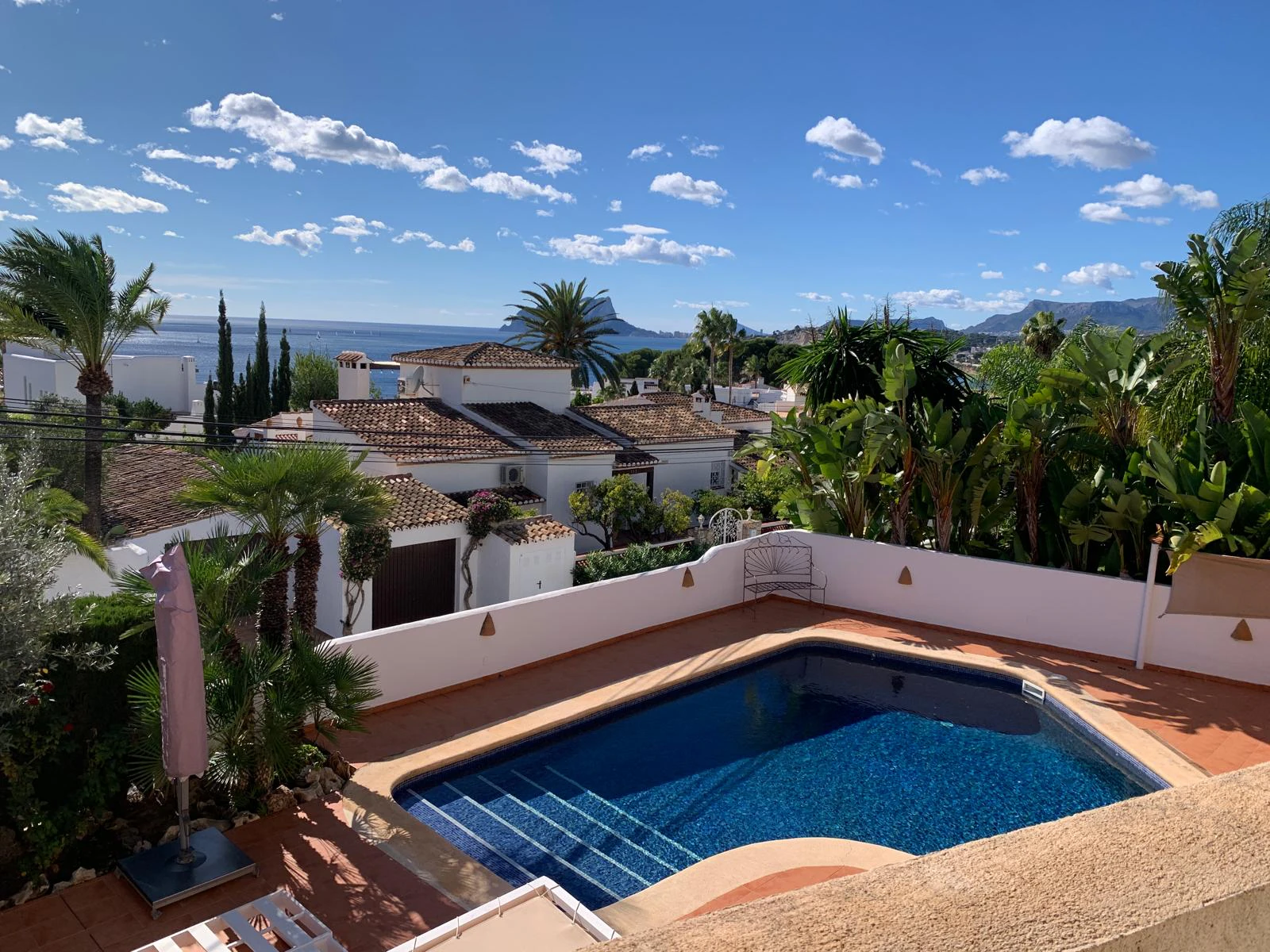 Lyxvilla med havsutsikt i Moraira