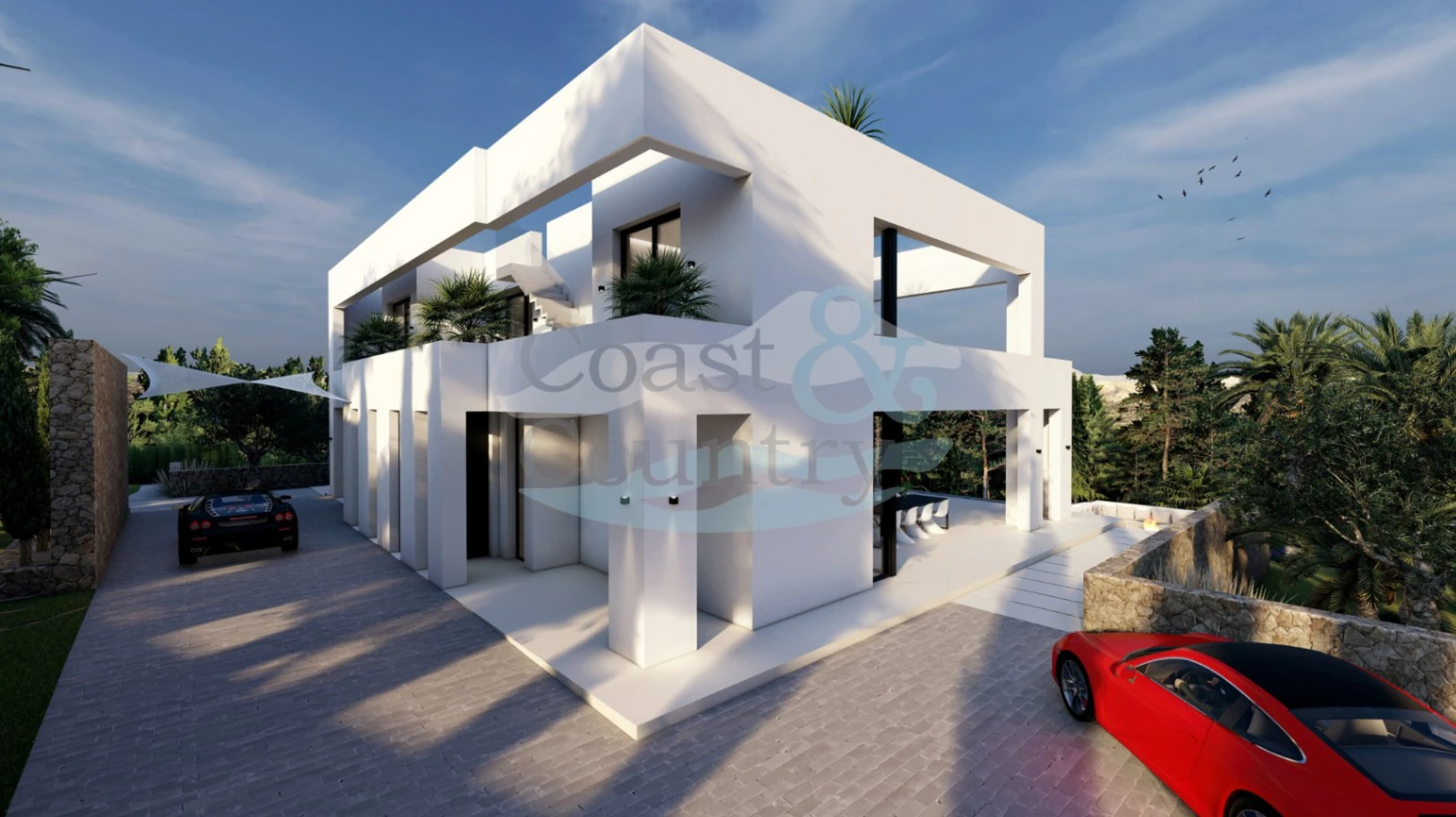 Spectacular villa for sale in Calpe.