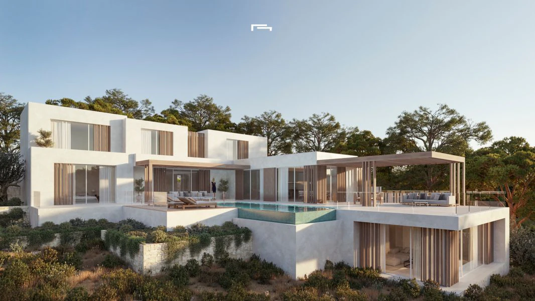 CC1083 - Lyxvilla med havsutsikt kort gångavstånd till Moraira.