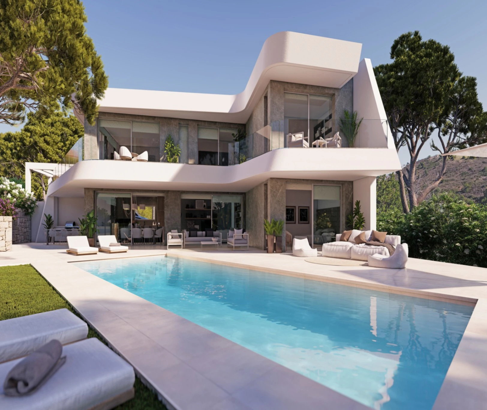 Elegant Villa with Sea Views Portet