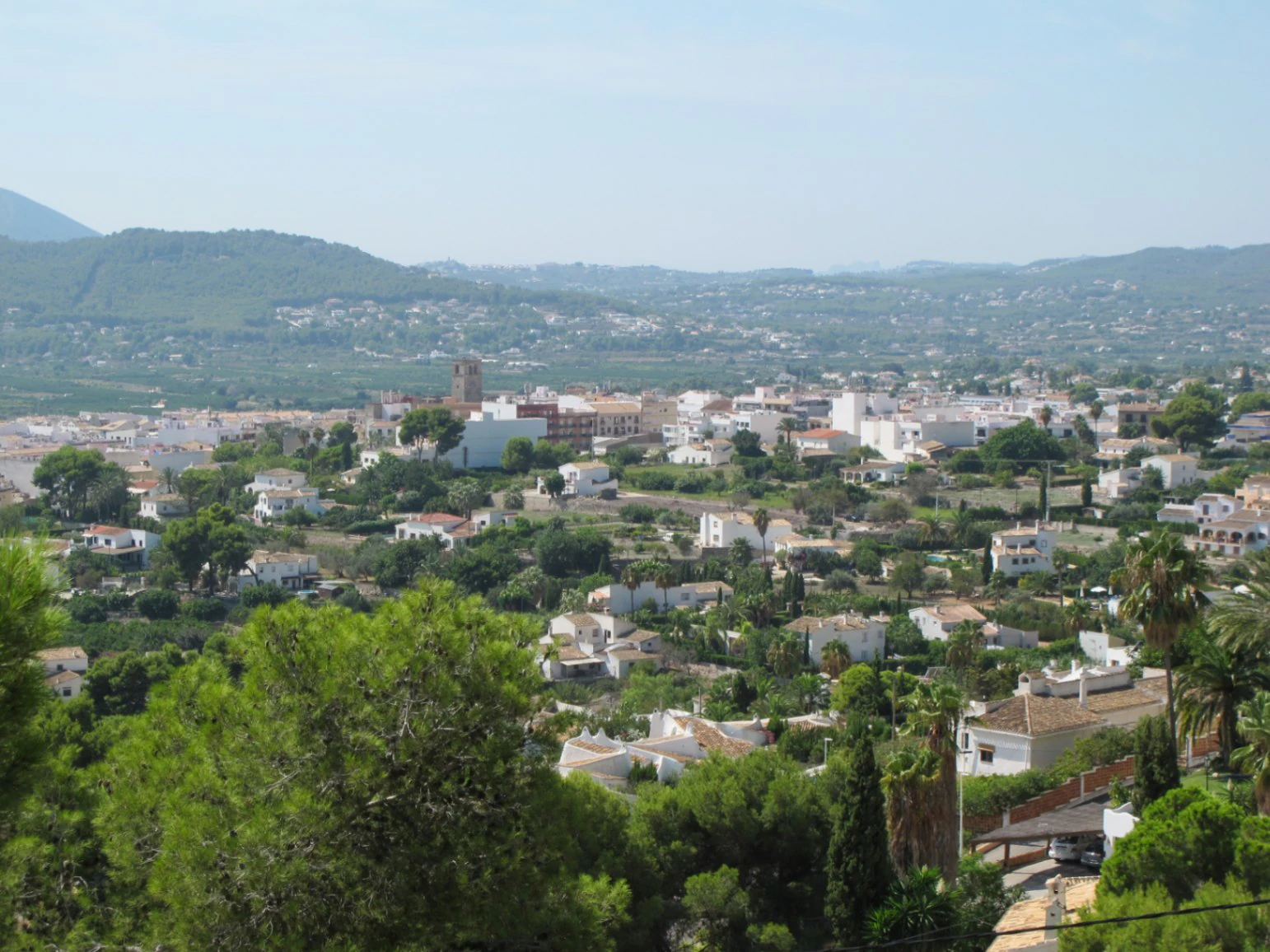 Plot with sea views for sale in Javea