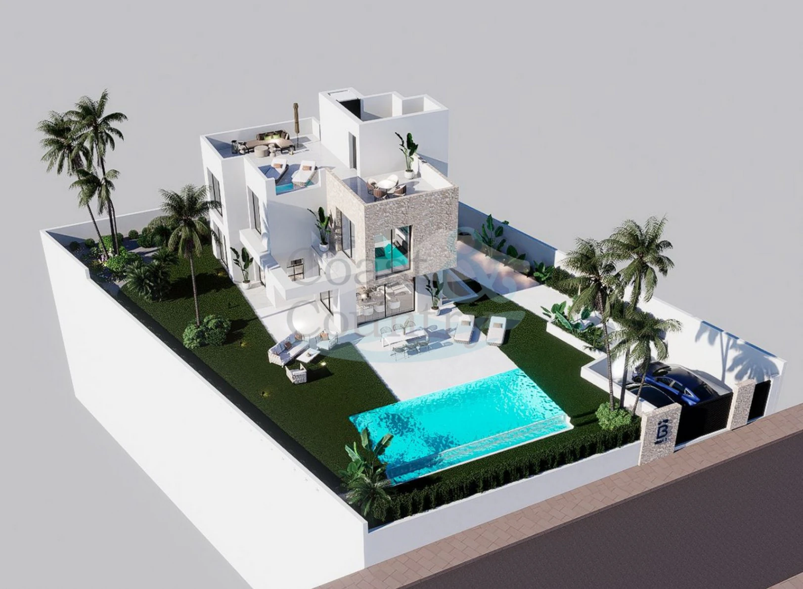 Independent luxury villa in Finestrat