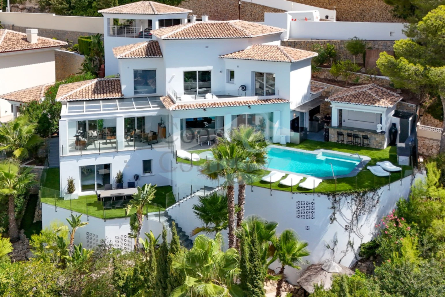 CC1252c - Villa in Moraira, Paichi - 5 Schlafzimmer und privater Pool