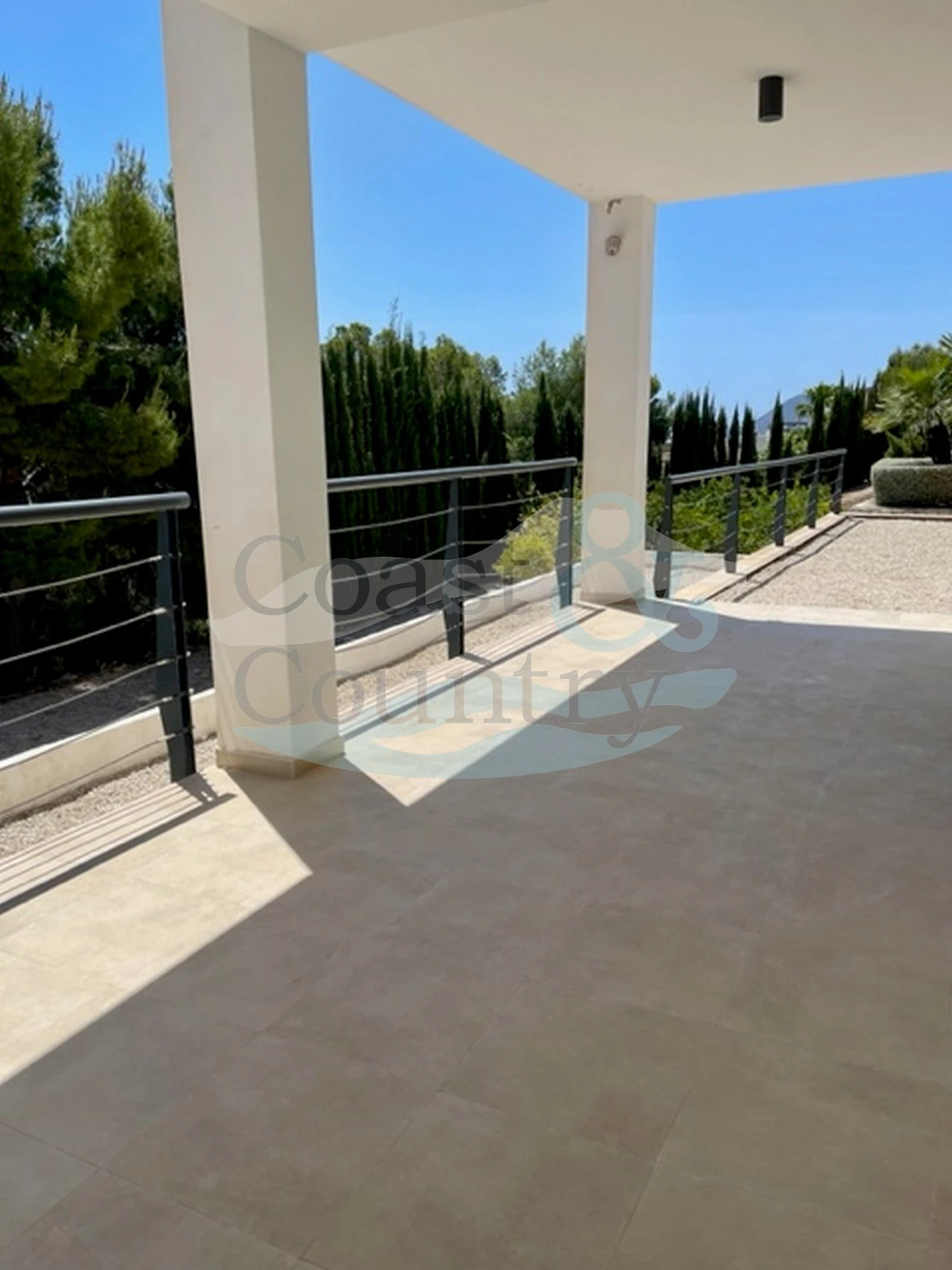 Élégante villa moderne à Altea la Vella vue sur la mer
