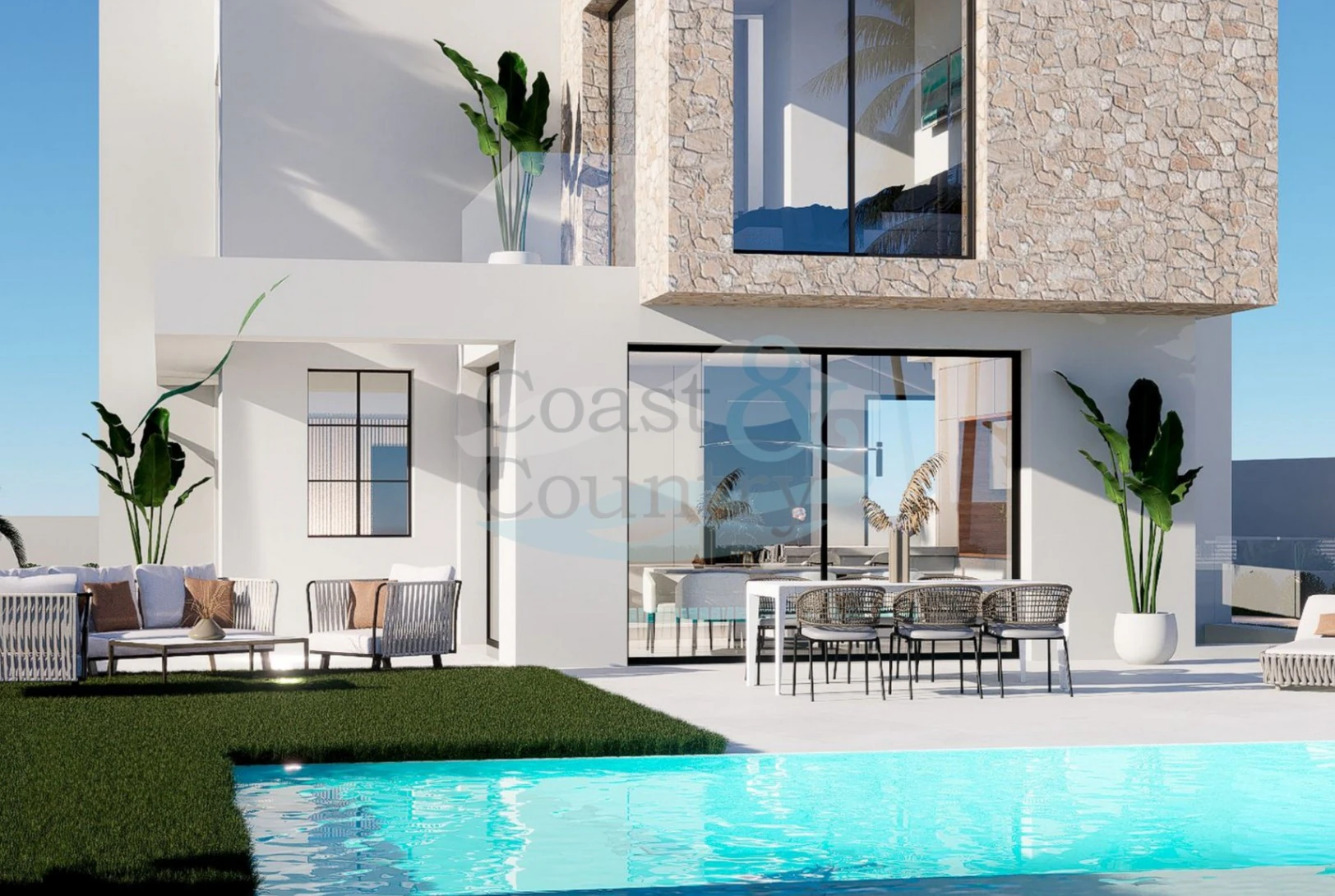 Independent luxury villa in Finestrat