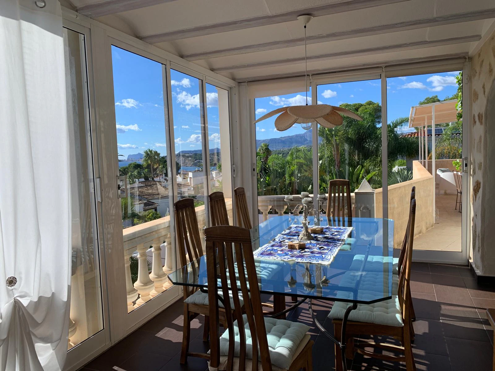 Lyxvilla med havsutsikt i Moraira