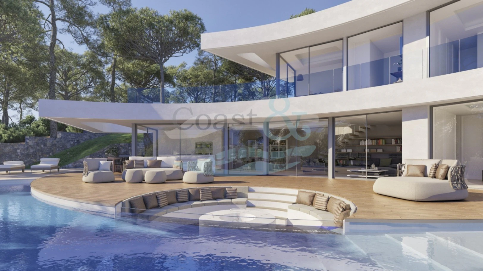 CC1154 - Villa de diseño elegante con vistas panorámicas