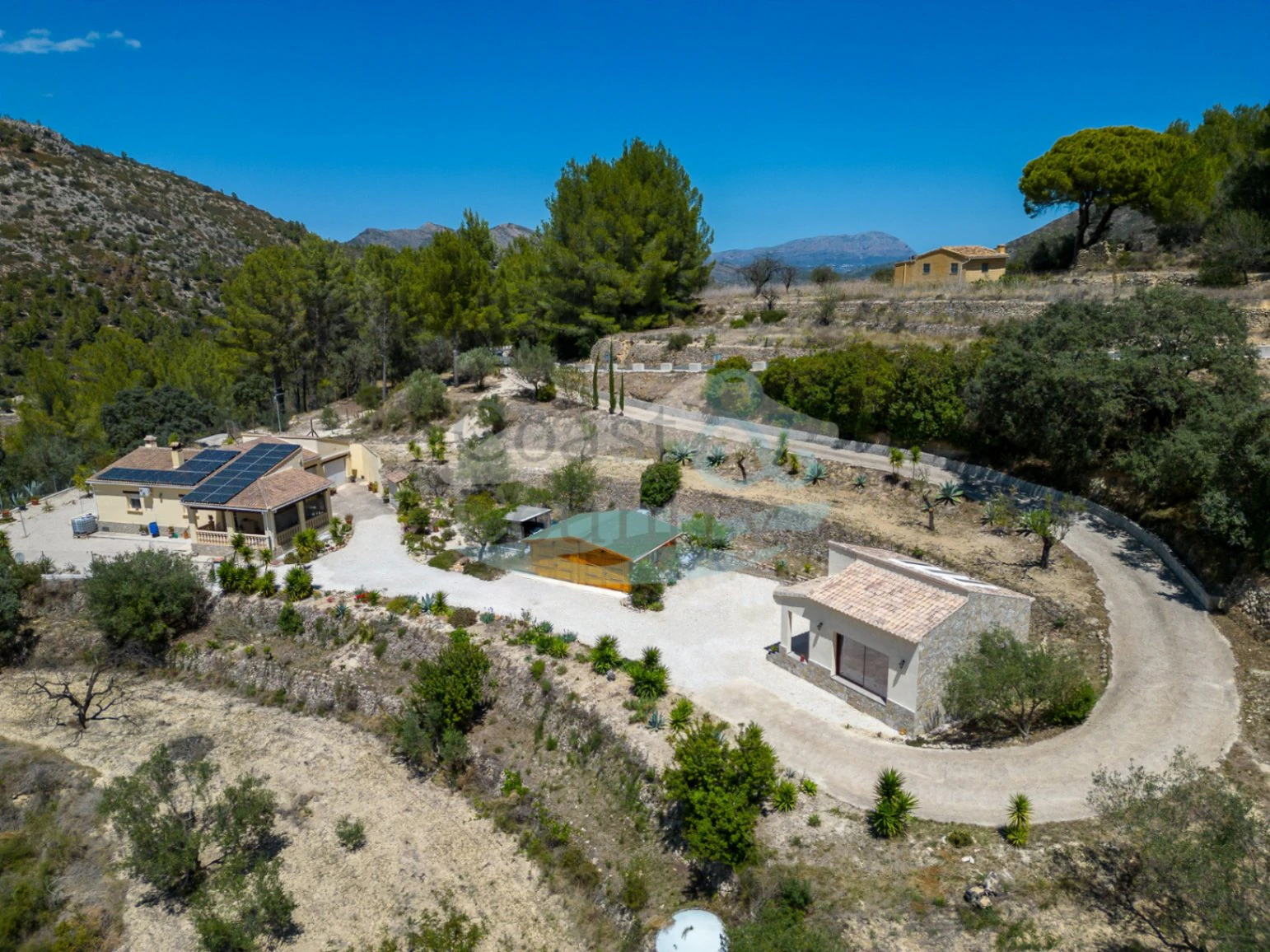 CC1199c - Encantadora finca con casa de invitados independiente en Jalón