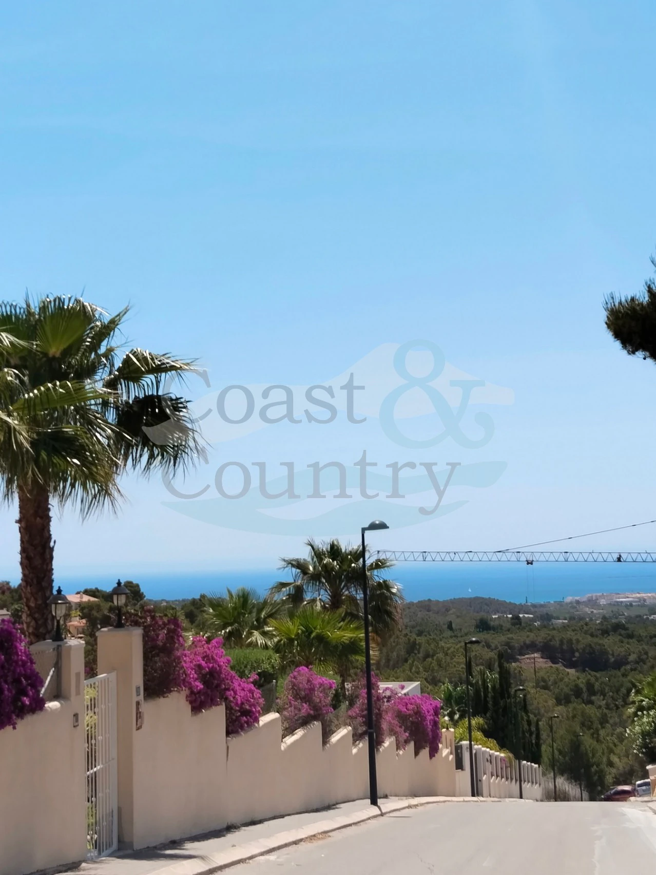 Élégante villa moderne à Altea la Vella vue sur la mer