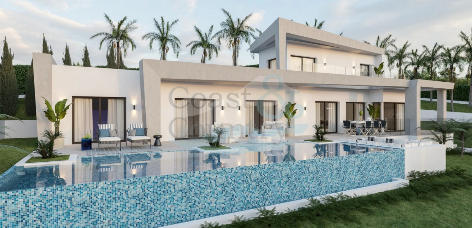 CC1150 - Villa moderna en Jávea con vistas a la montaña y al mar