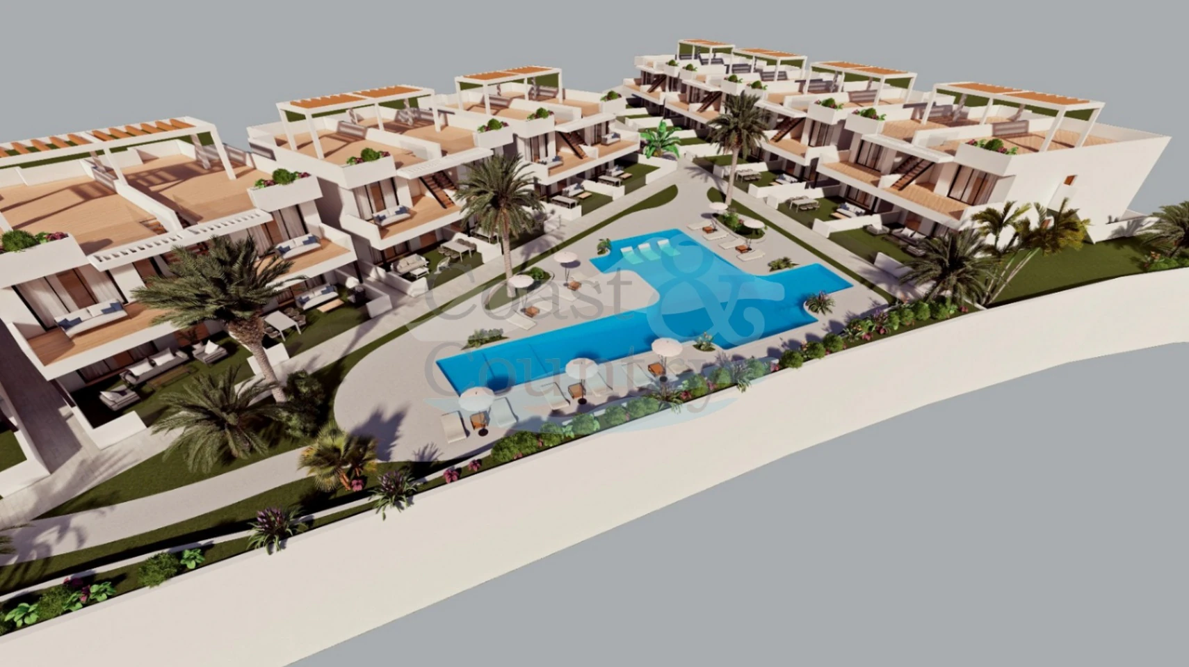 Magnificent Bungalows new complex in Finestra