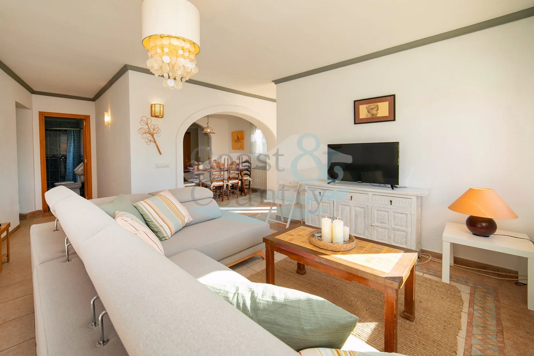 Villa de rêve exquise à Moraira avec vue sur la mer