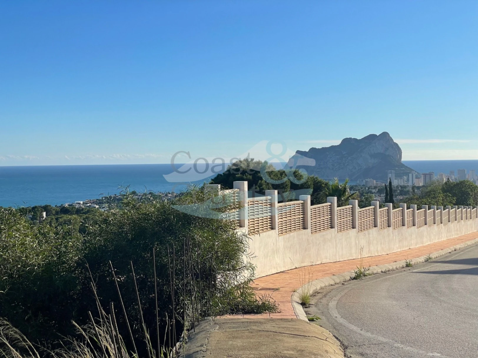 Exclusive Plot with Panoramic Sea Views for Sale in Benissa Coast