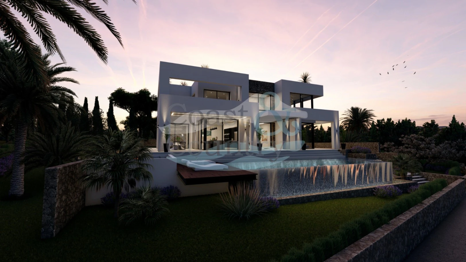 Spectacular villa for sale in Calpe.