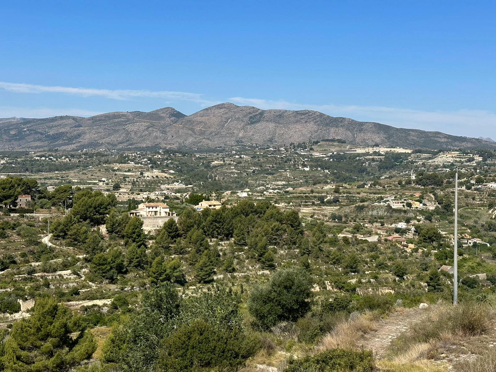 Plot for sale in Benissa