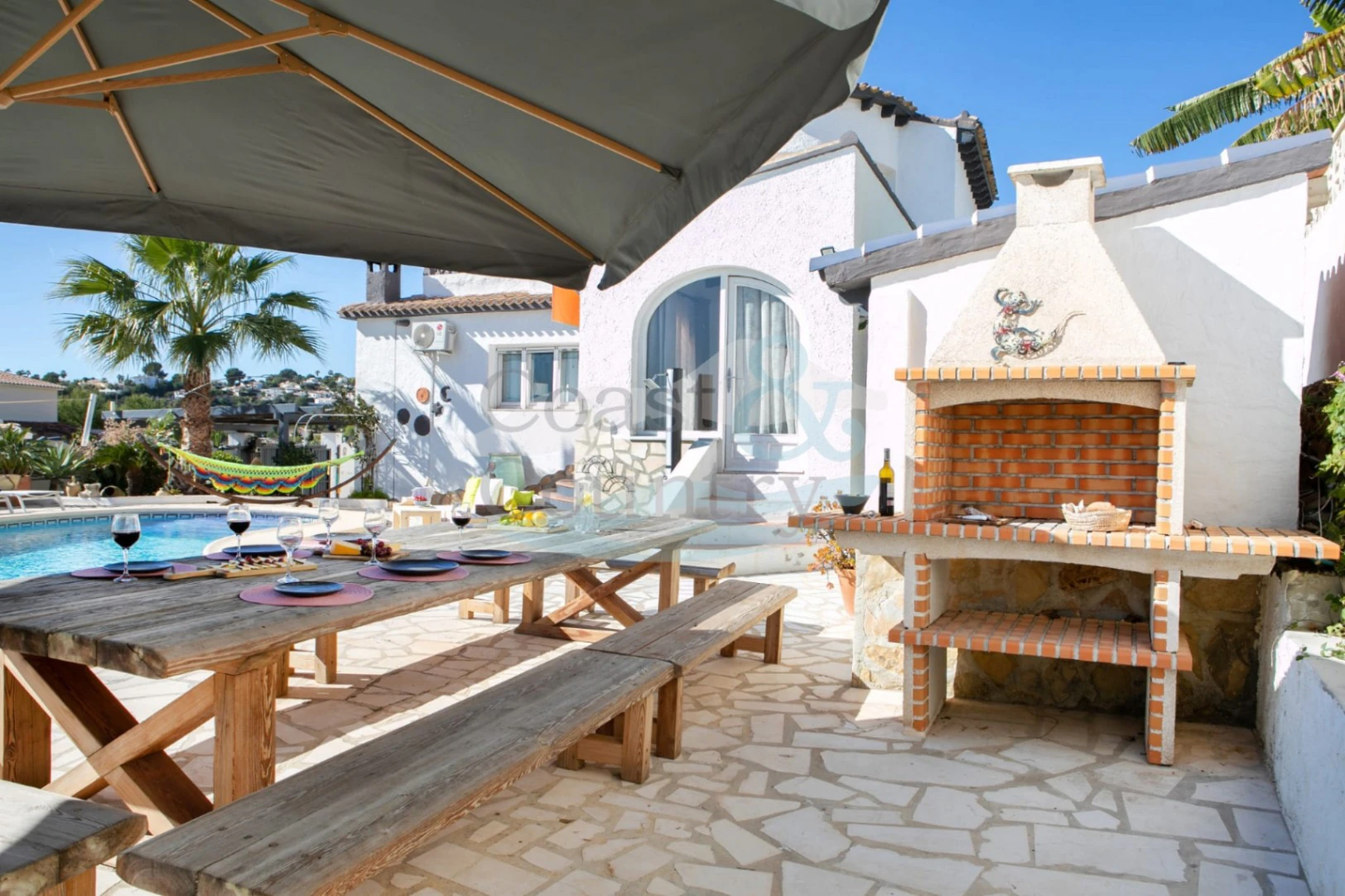 Villa de rêve exquise à Moraira avec vue sur la mer