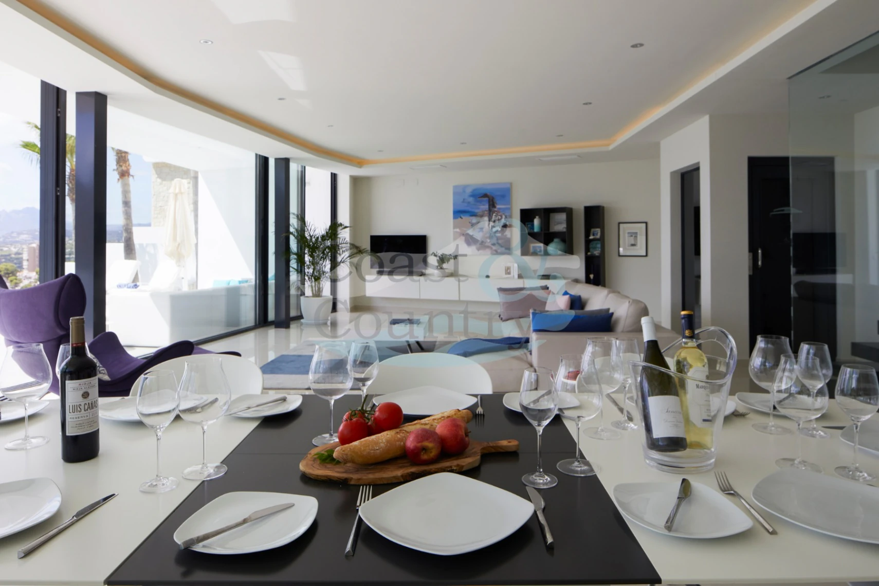Moderne design luksusvilla i Moraira