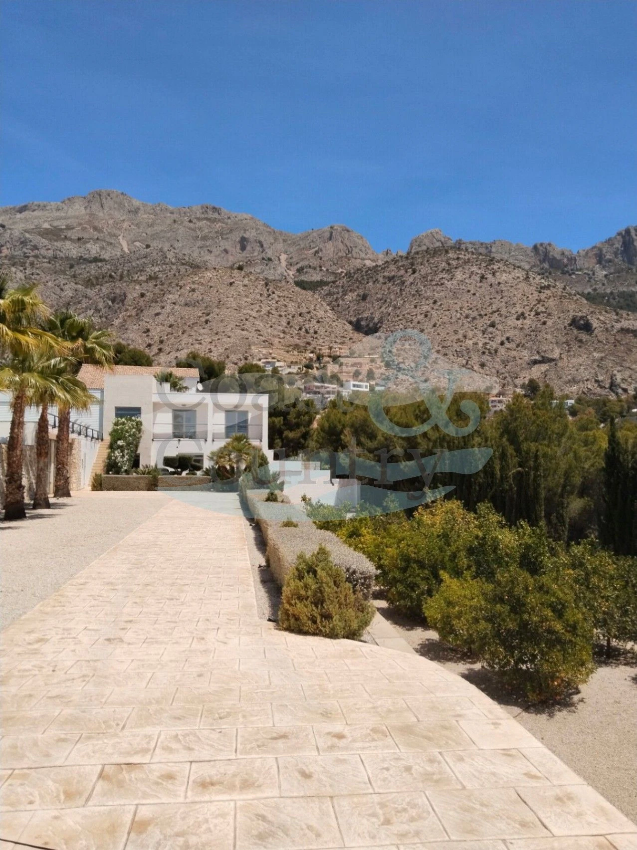 Élégante villa moderne à Altea la Vella vue sur la mer