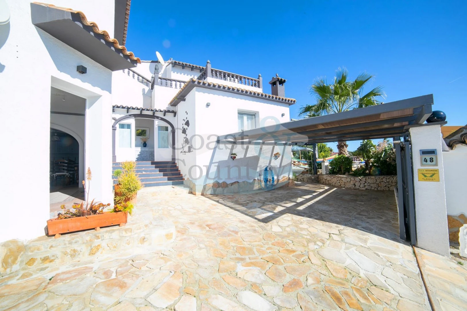 Villa de rêve exquise à Moraira avec vue sur la mer