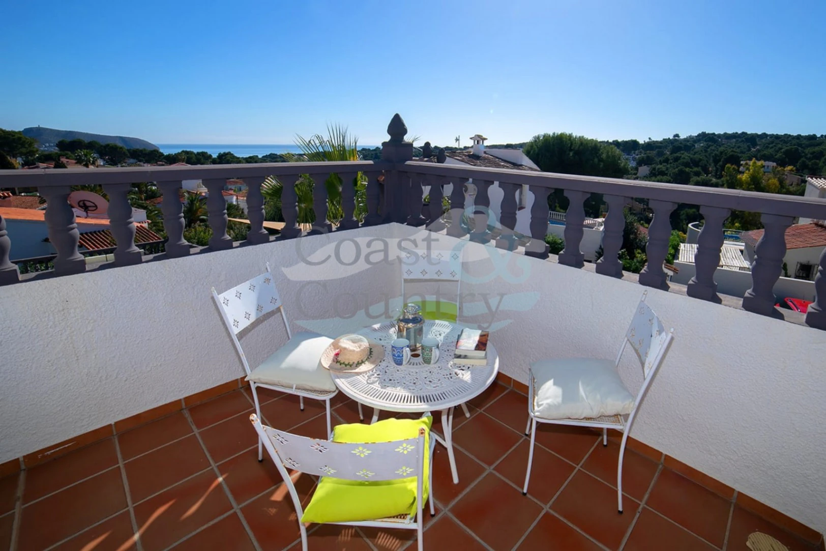 Villa de rêve exquise à Moraira avec vue sur la mer