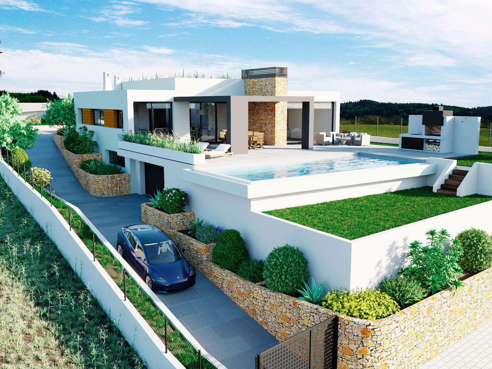 CC884 - Villa en construcción en Moraira