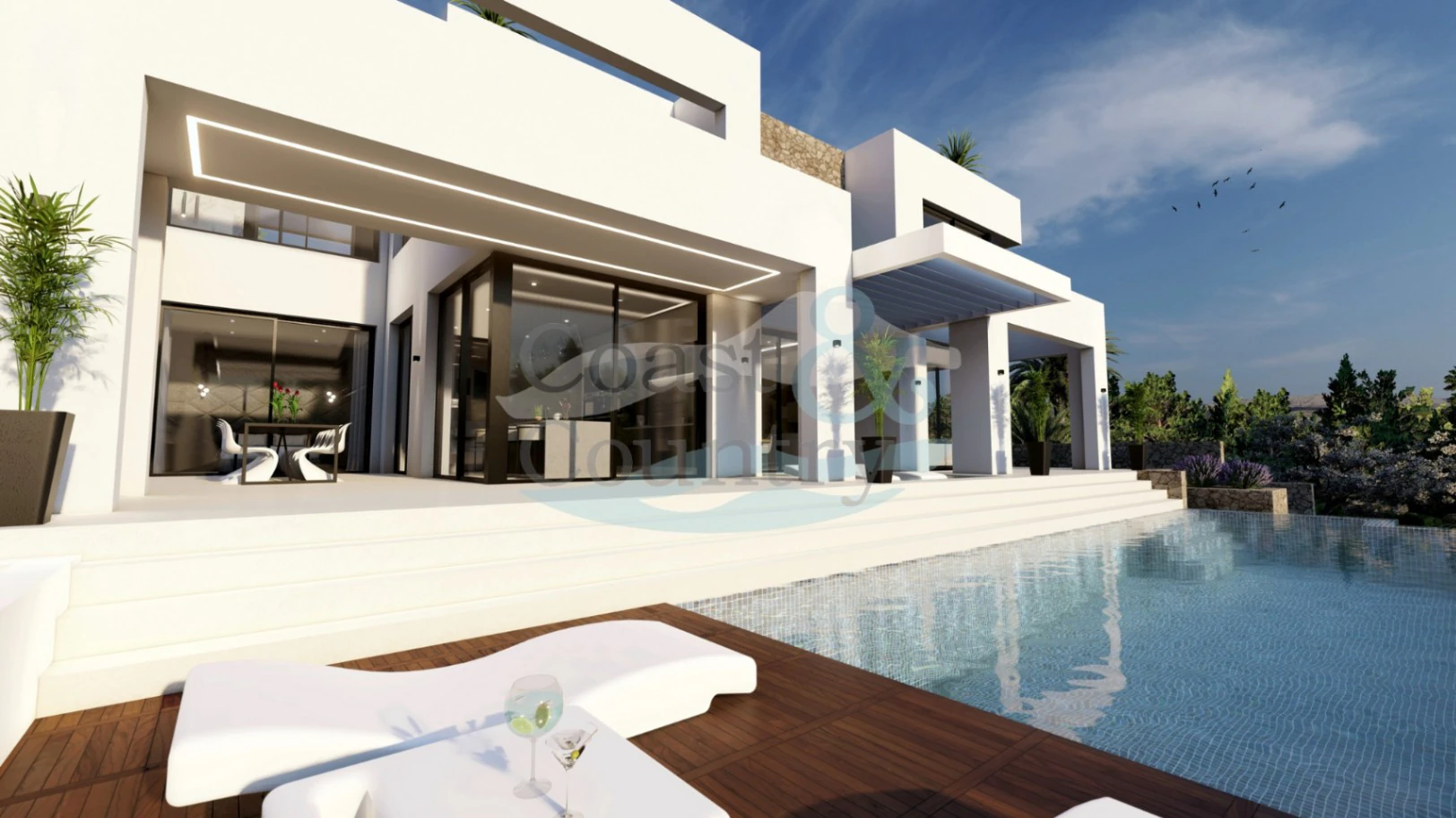Spectacular villa for sale in Calpe.