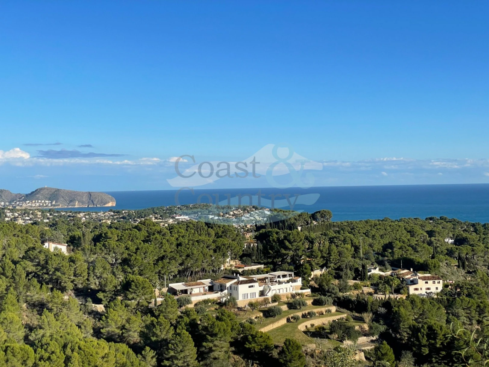 Exclusive Plot with Panoramic Sea Views for Sale in Benissa Coast