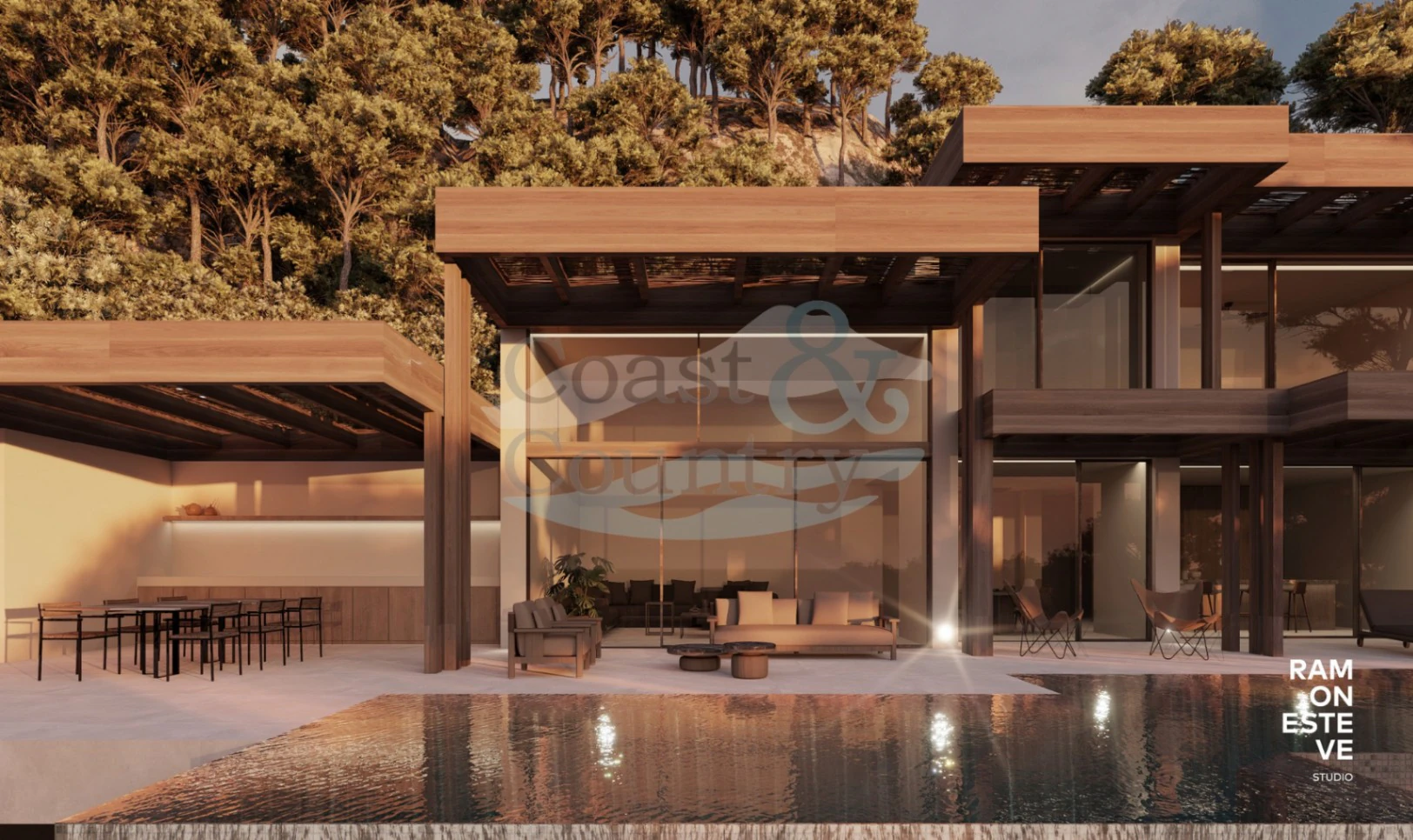 Stunning Villa with Panoramic Mediterranean Sea Views