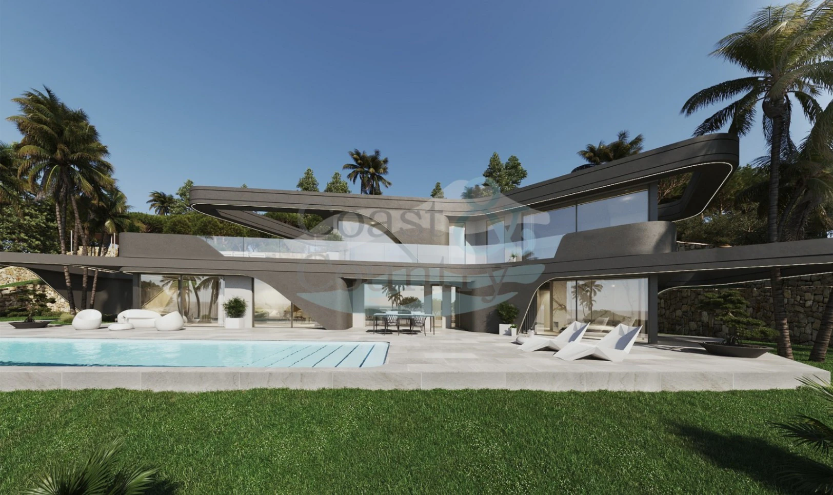 CC1153 - Sofisticación en esta villa vanguardista