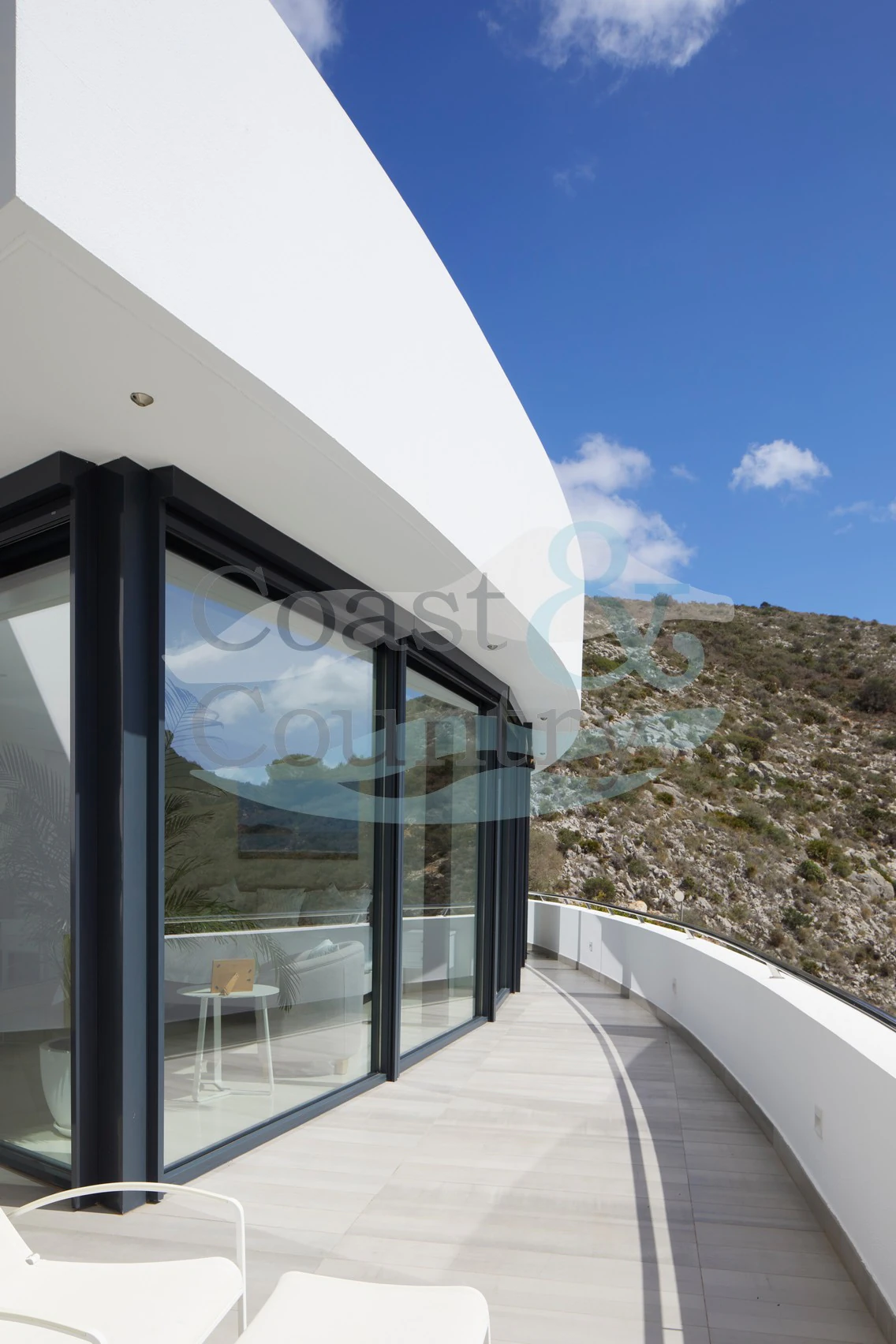 Moderne design luksusvilla i Moraira
