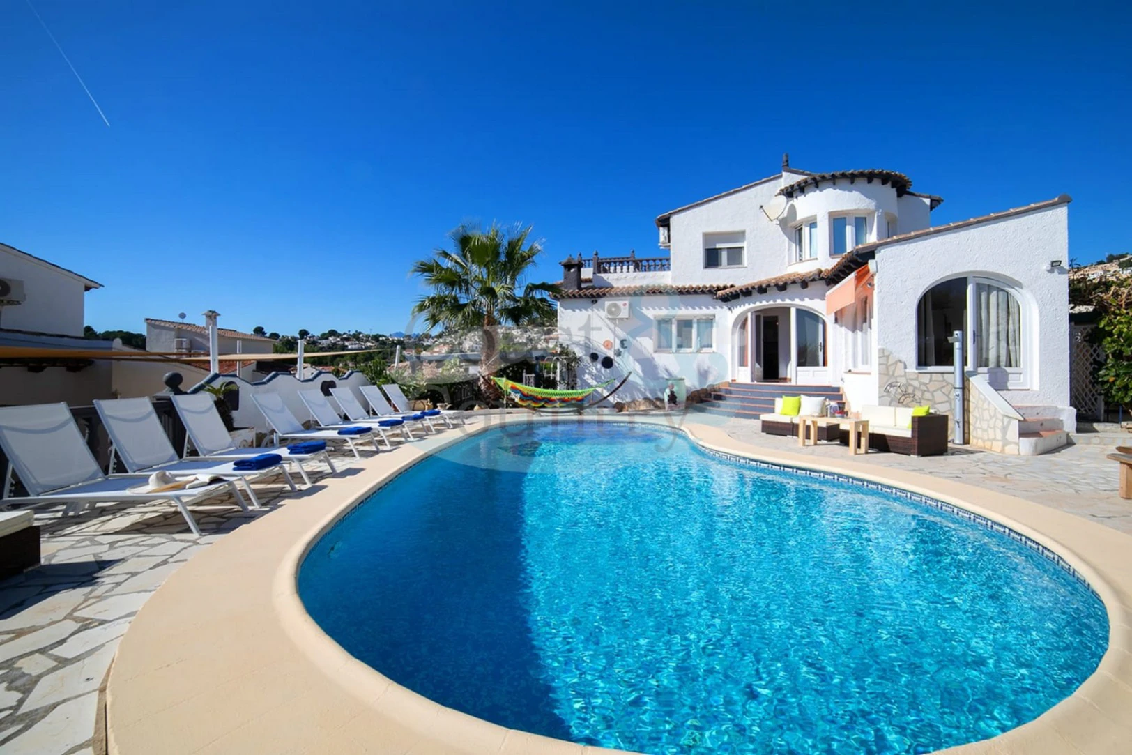 Villa de rêve exquise à Moraira avec vue sur la mer