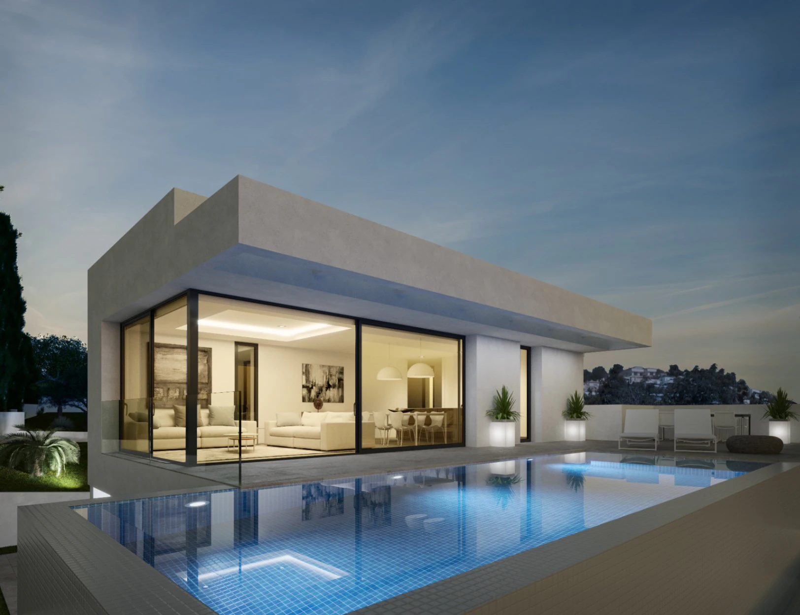 Luxury villa situated in Gran Sol, Calpe.