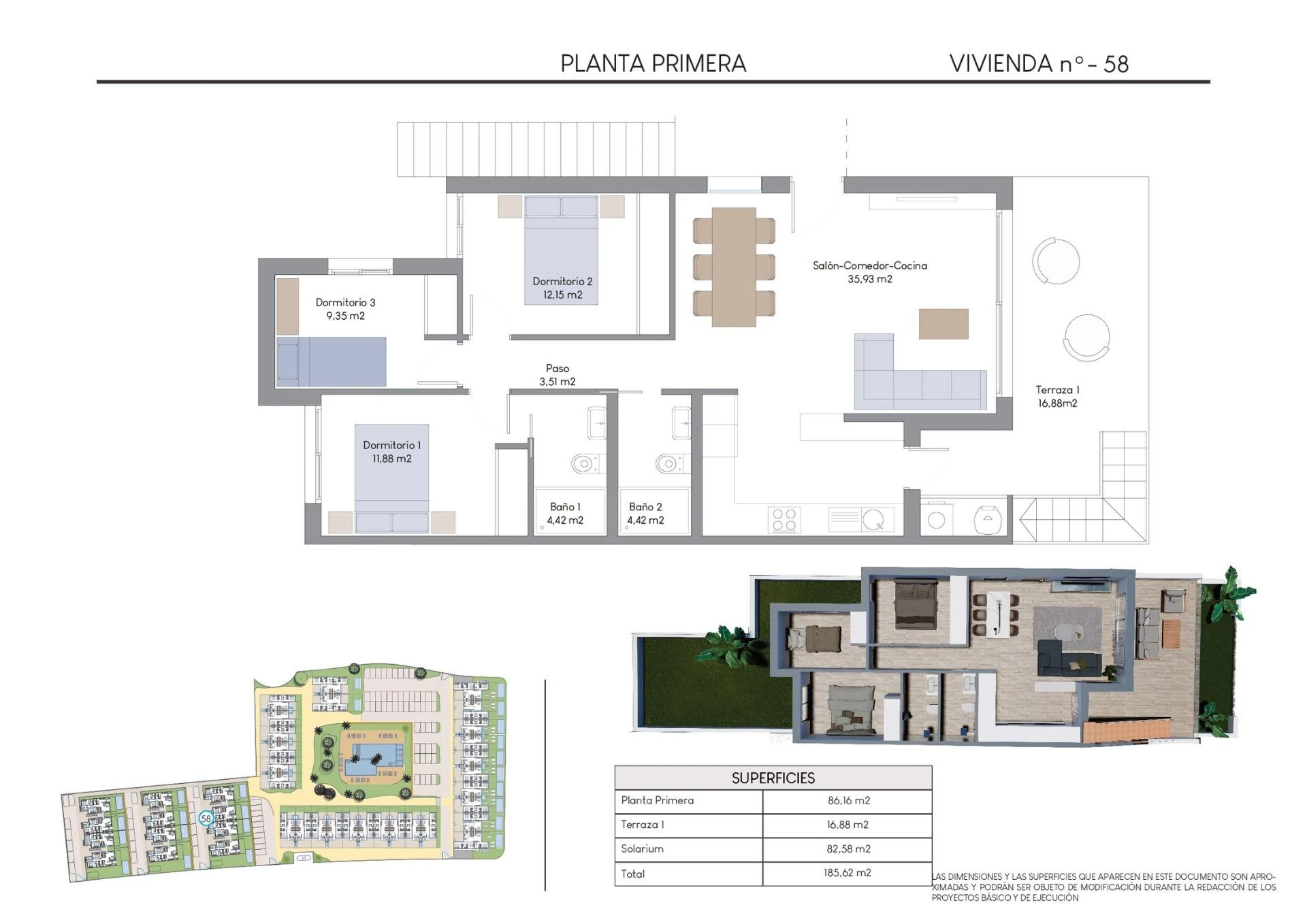 For Sale. Bungalow in Finestrat