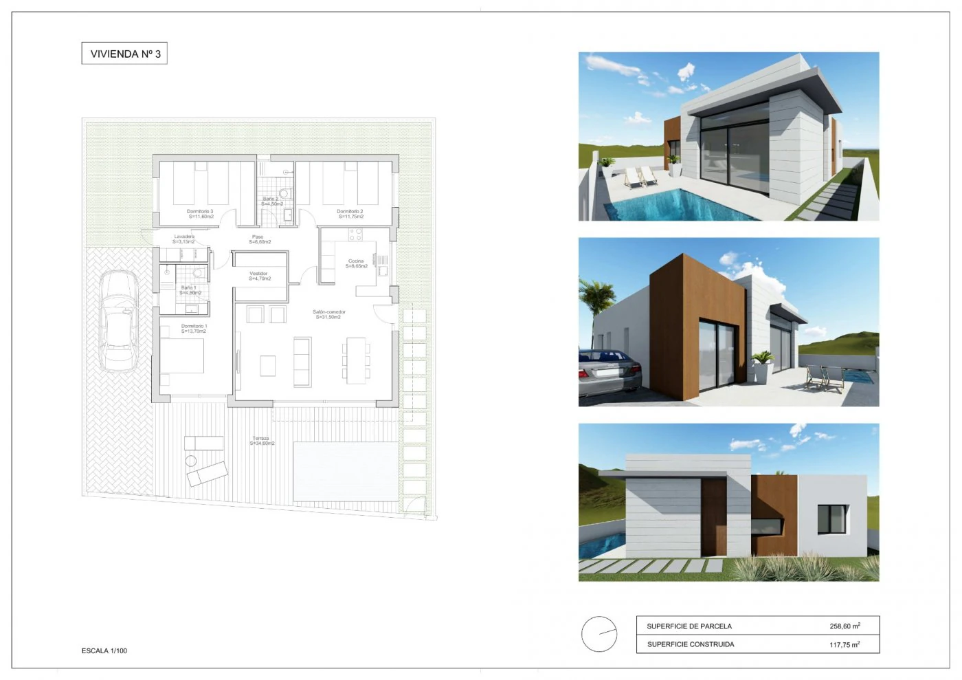 For Sale. Villa in Pilar de la Horadada