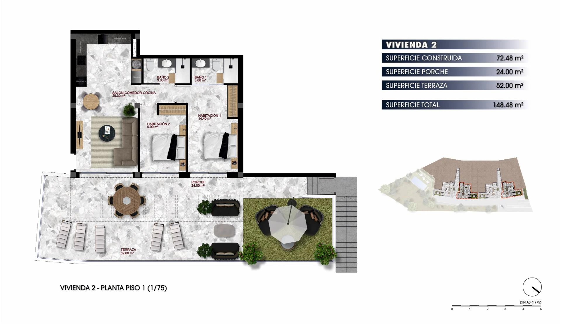 For Sale. Apartment in Finestrat