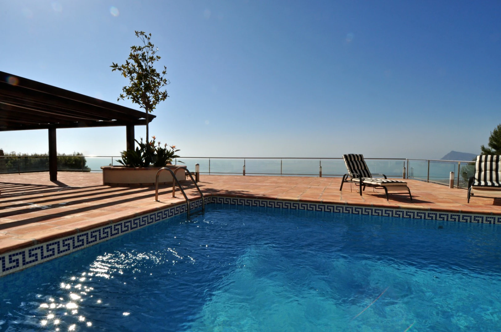 Villa with incredible direct sea views in Altea.