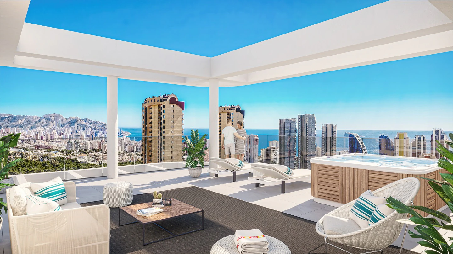 0135 - Salg. Penthouse i Benidorm