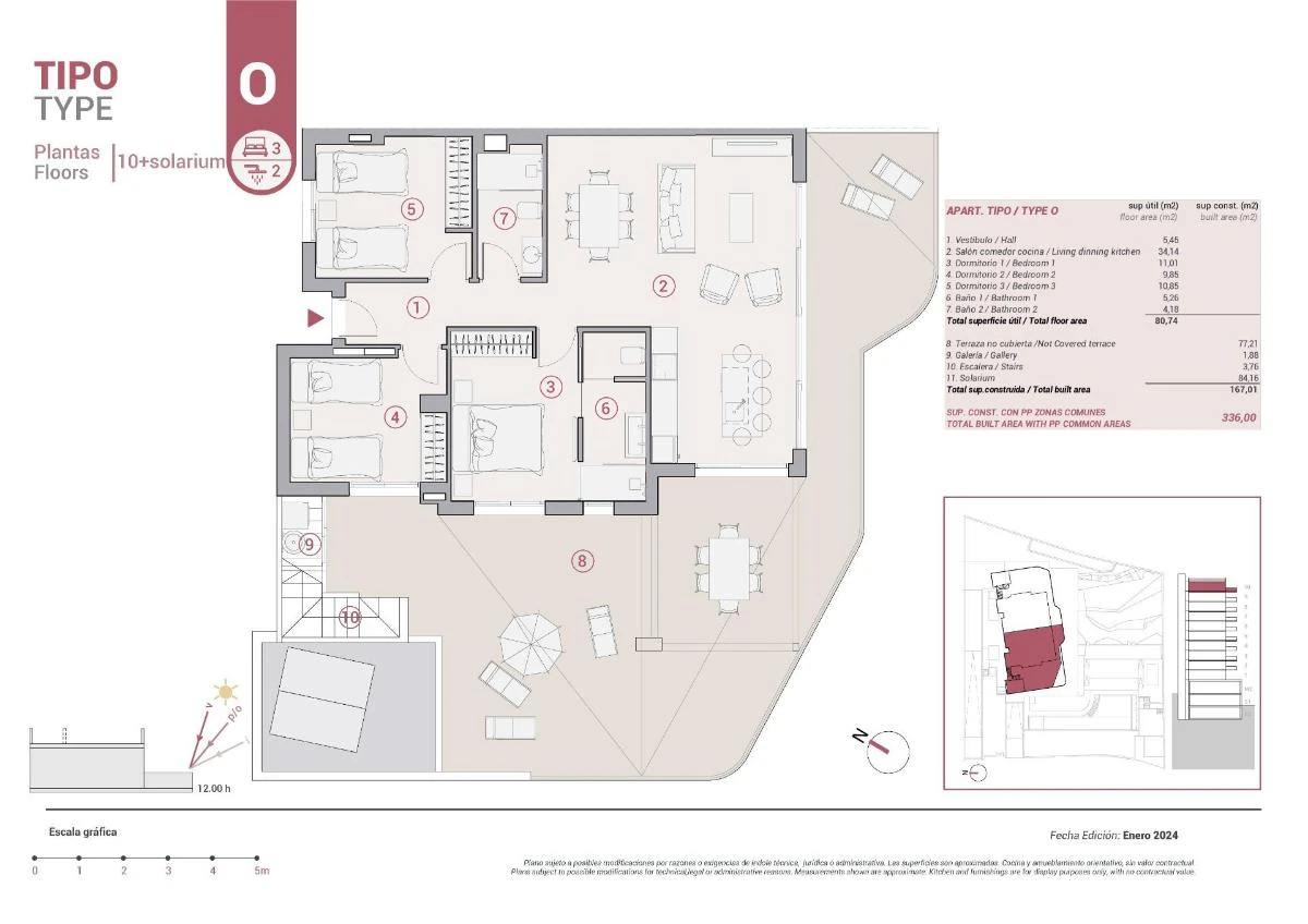For Sale. Penthouse in Calpe