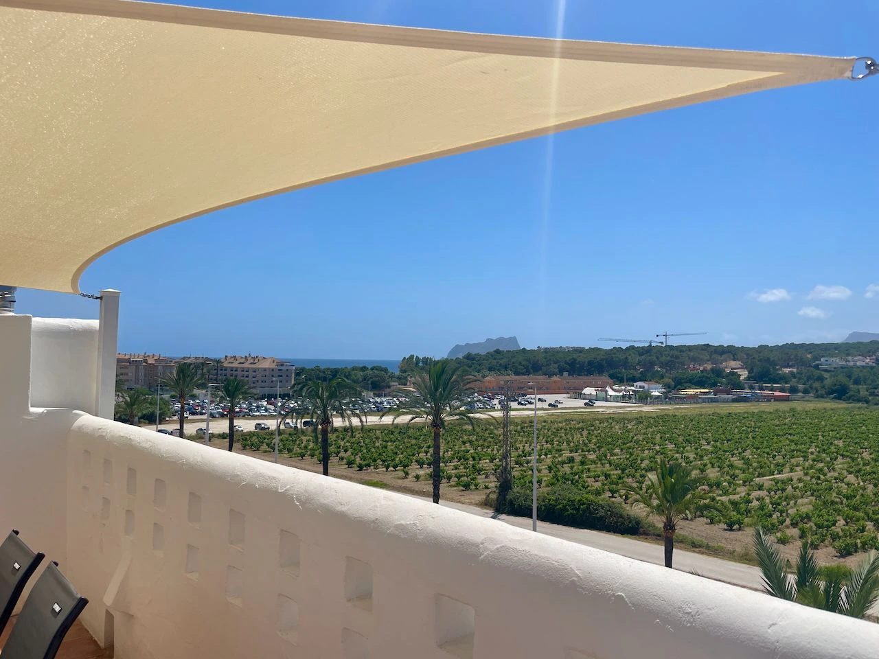 Luxury duplex Penthouse fully renovated in Club Moraira with private pool and sea views.