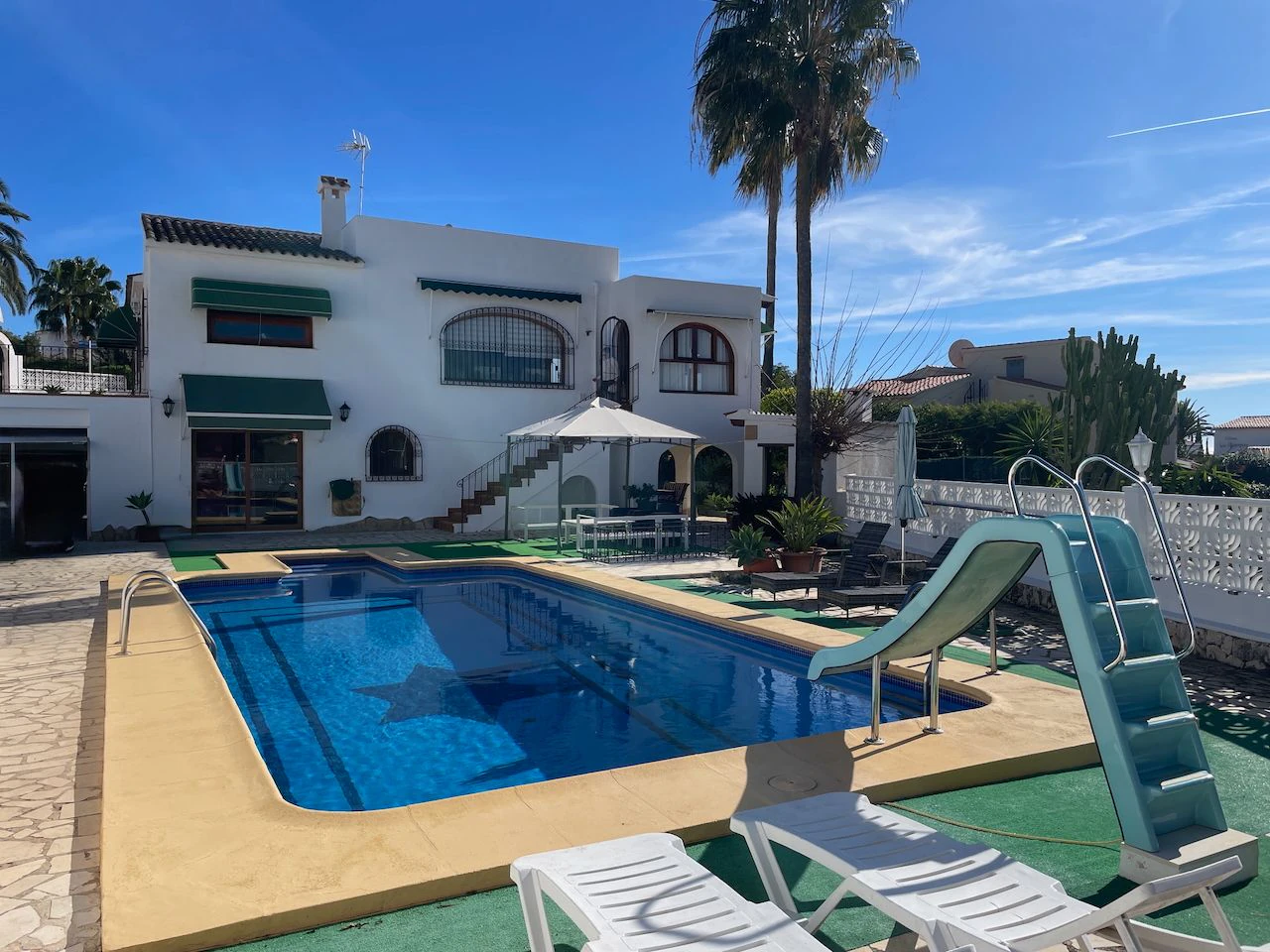 HD2MWF79 - Traditional villa with sea views and views of the Peñón de Ifach in San Jaime Urbanization, Benissa