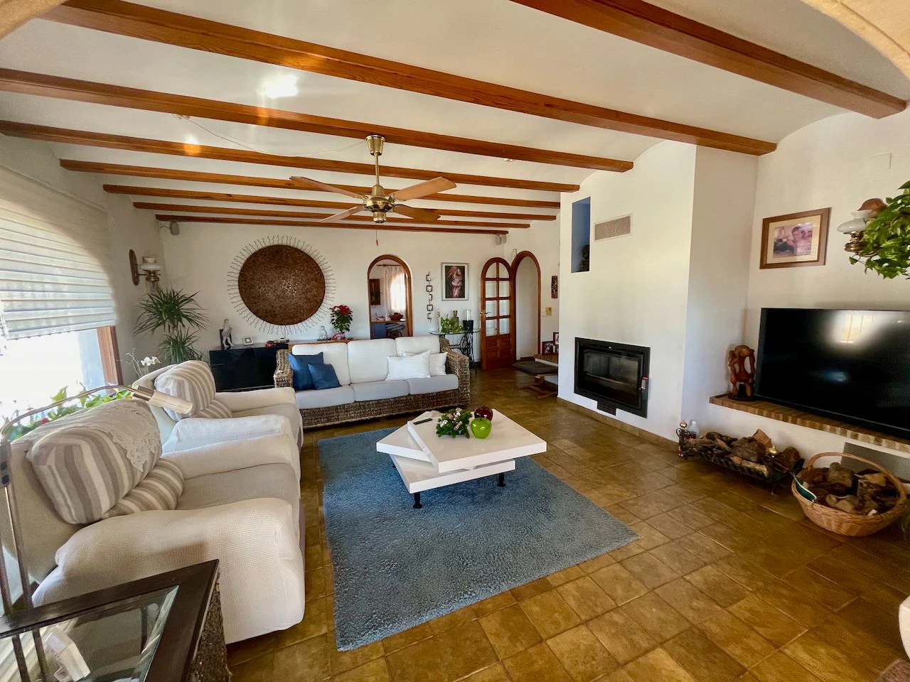 Traditional villa with sea views and views of the Peñón de Ifach in San Jaime Urbanization, Benissa