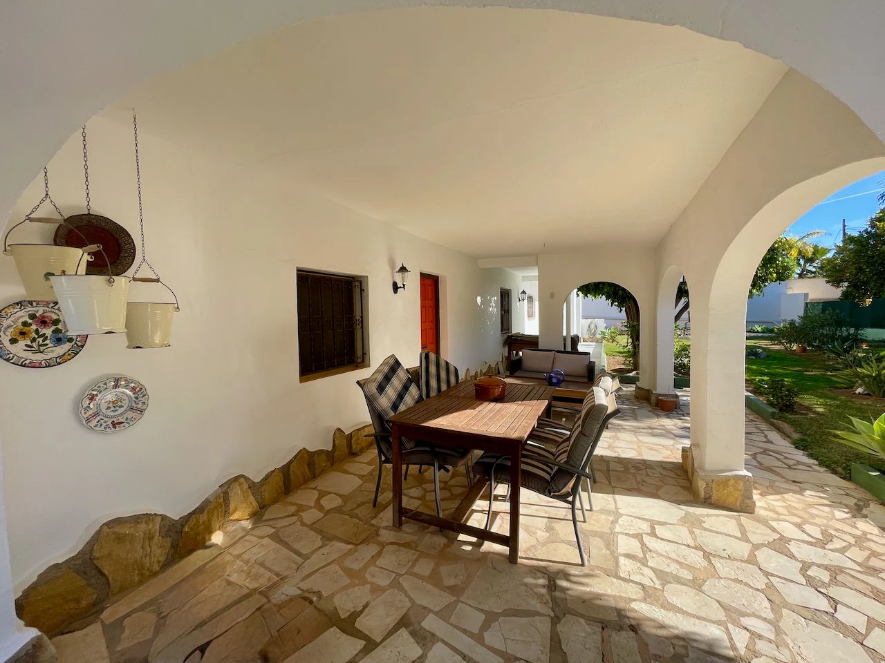Traditional villa with sea views and views of the Peñón de Ifach in San Jaime Urbanization, Benissa