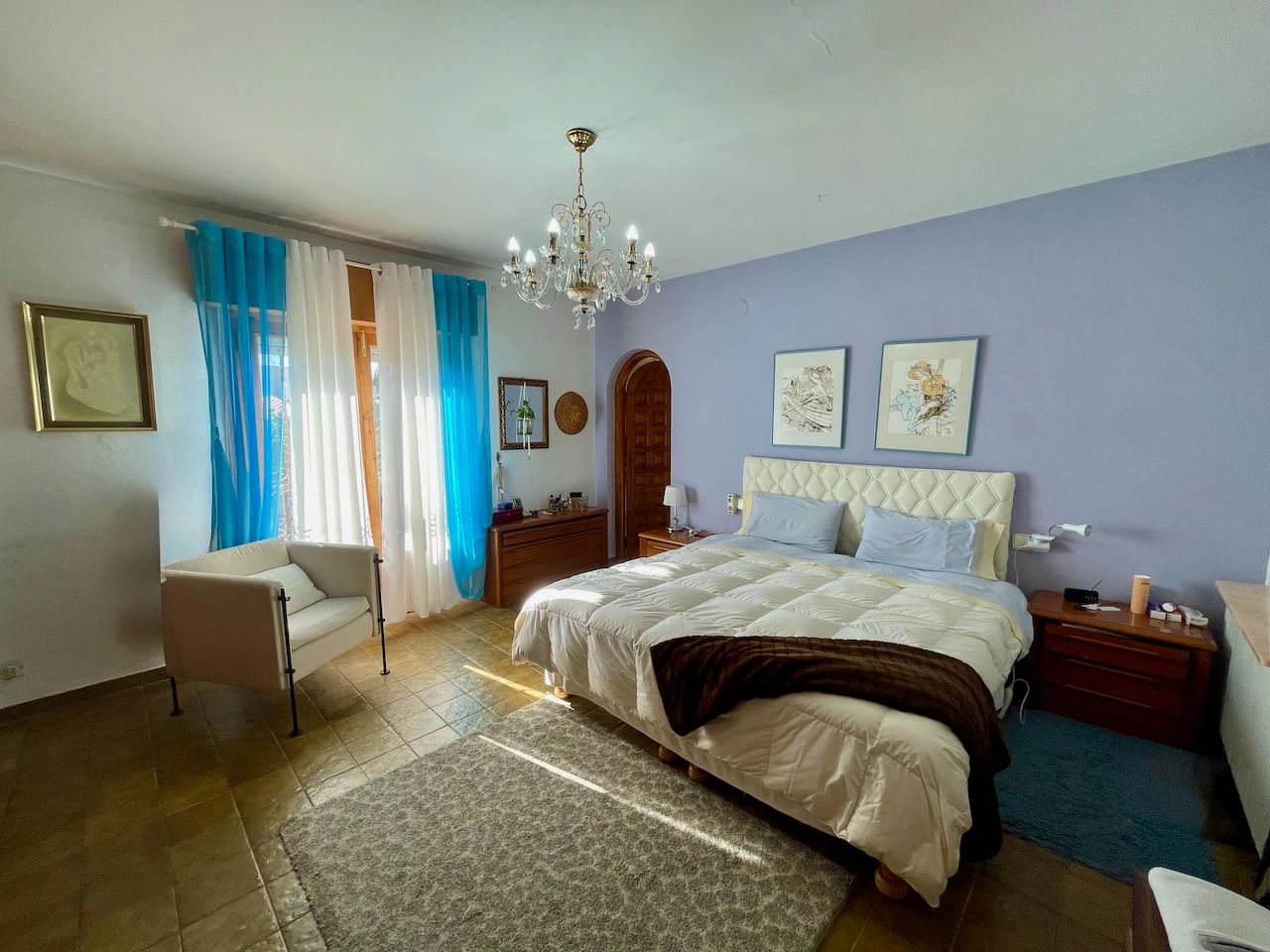 Traditional villa with sea views and views of the Peñón de Ifach in San Jaime Urbanization, Benissa